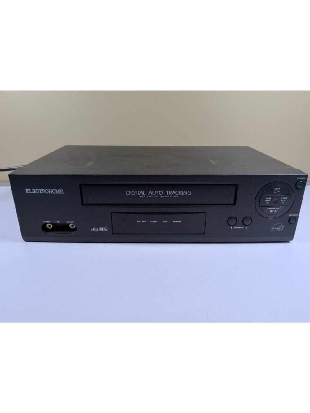 Electrohome VHS VCR Model EH8011 Black Tested & Working